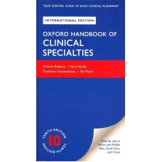 Oxford Handbook of Clinical Specialties 10th Edition By Judith Collier